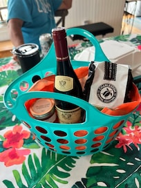 Welcome basket! So sweet!