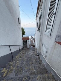 this is a photo of 1/3 of the stairs needed to climb.