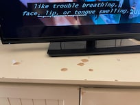 Armoire was in really bad shape