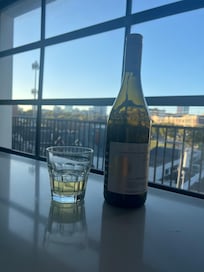 Wine in the living room