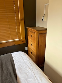 Have to walk this to get to bathroom from bed