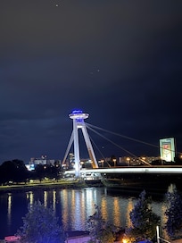 Schysst vy från rummet.