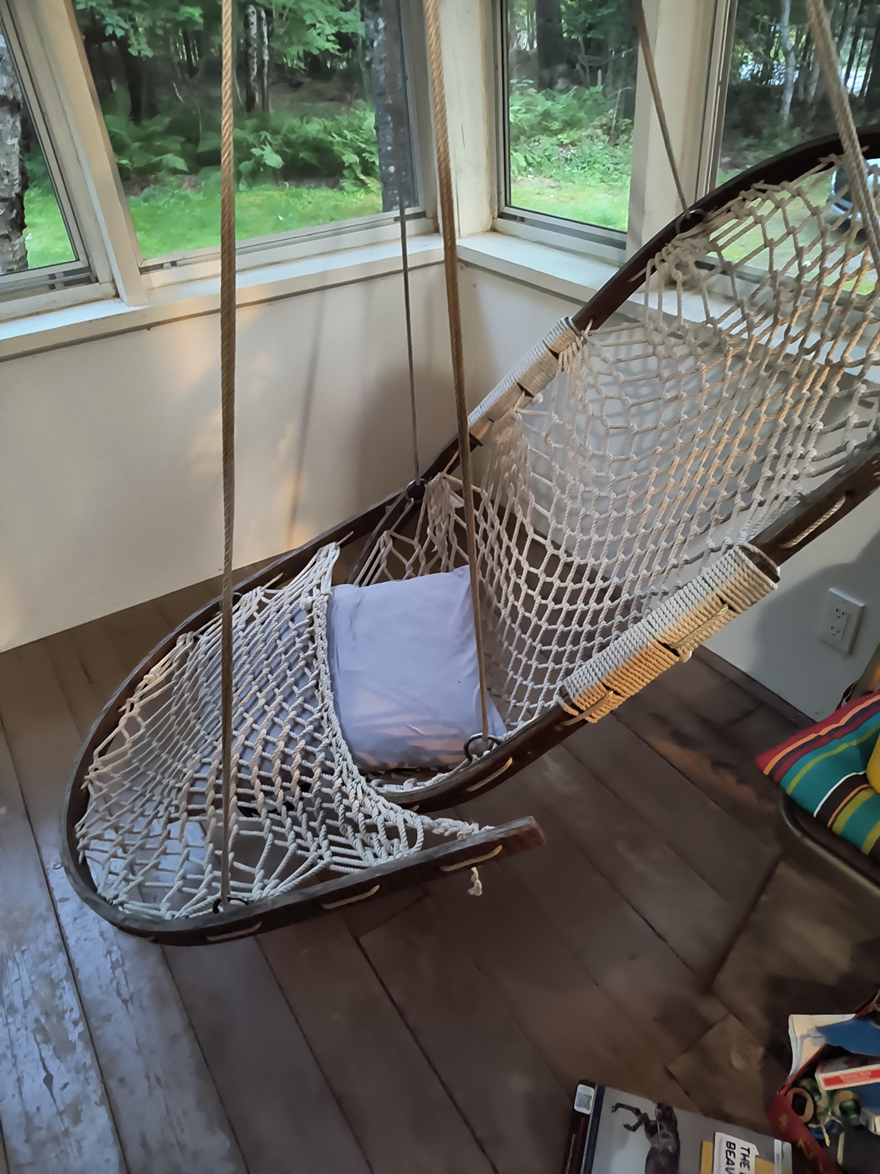 Loved the hanging chair 