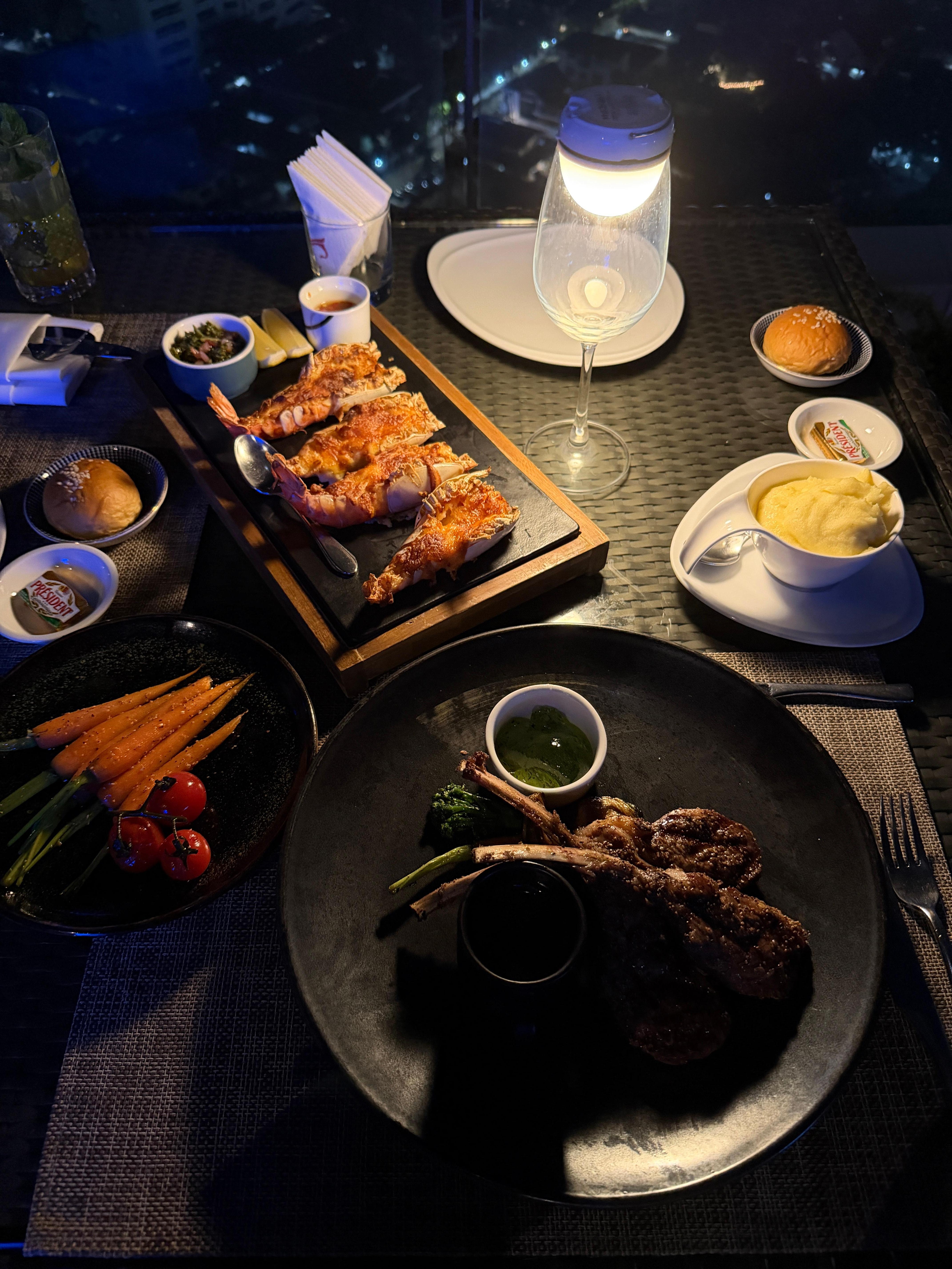 Food in restaurants is high quality