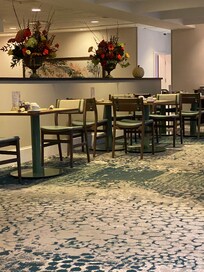 On-site restaurant for breakfast