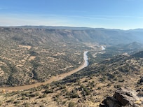 Overlooking the Rio Grande