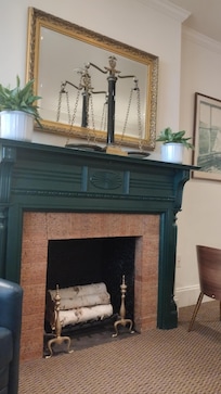 Fireplace in Lobby