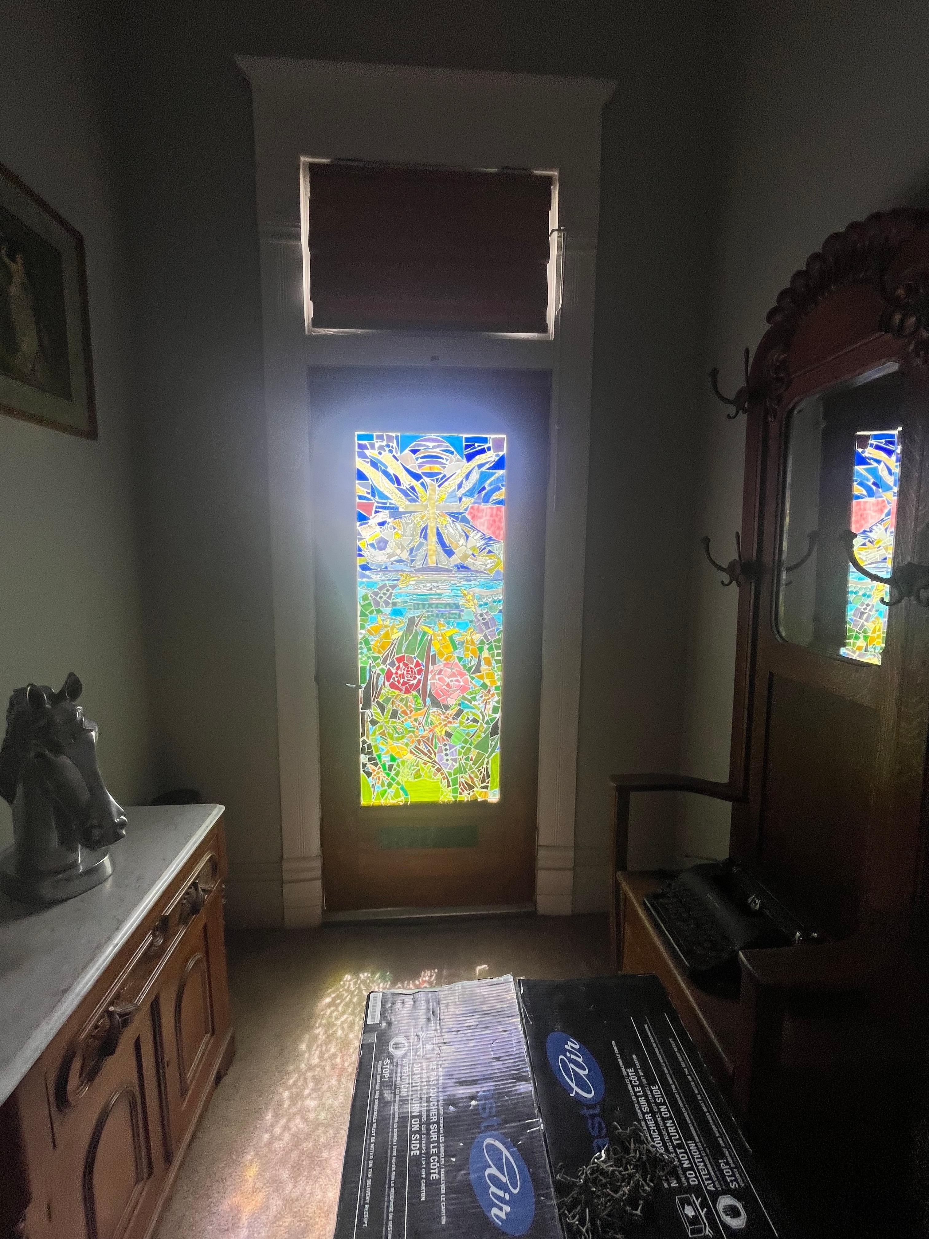 Stained glass window 