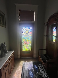 Stained glass window