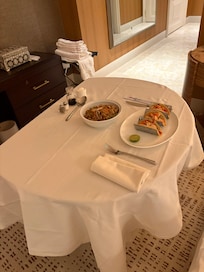 Top tier room service