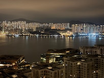 Our tranquil skyline view in the early morning