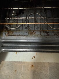Dirty oven