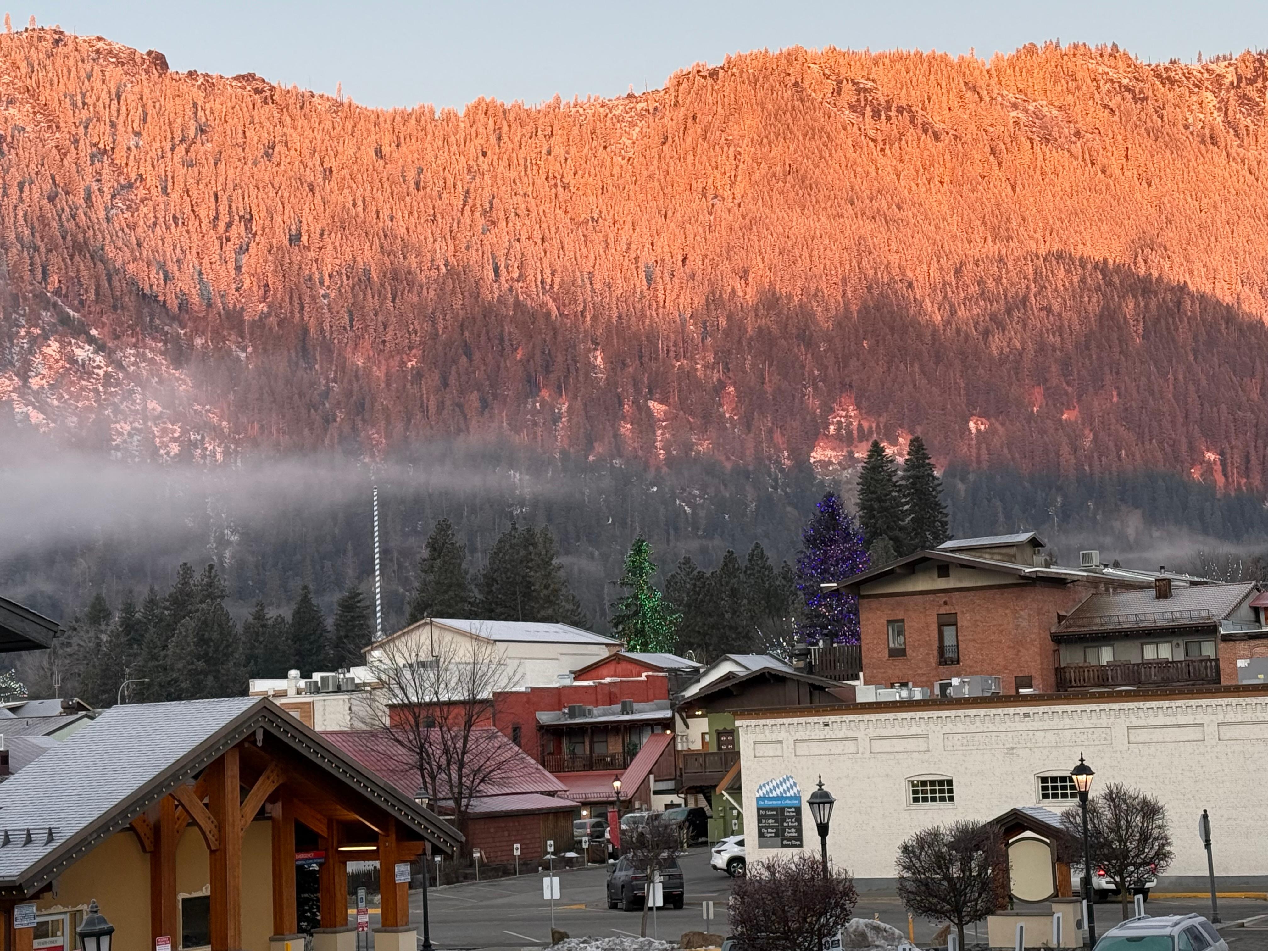 A view from our balcony