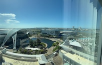 This was the excellent view from my hotel room.