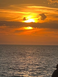 Stunning sunset that evening