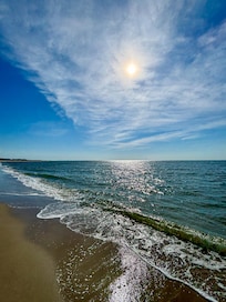 View from beach.