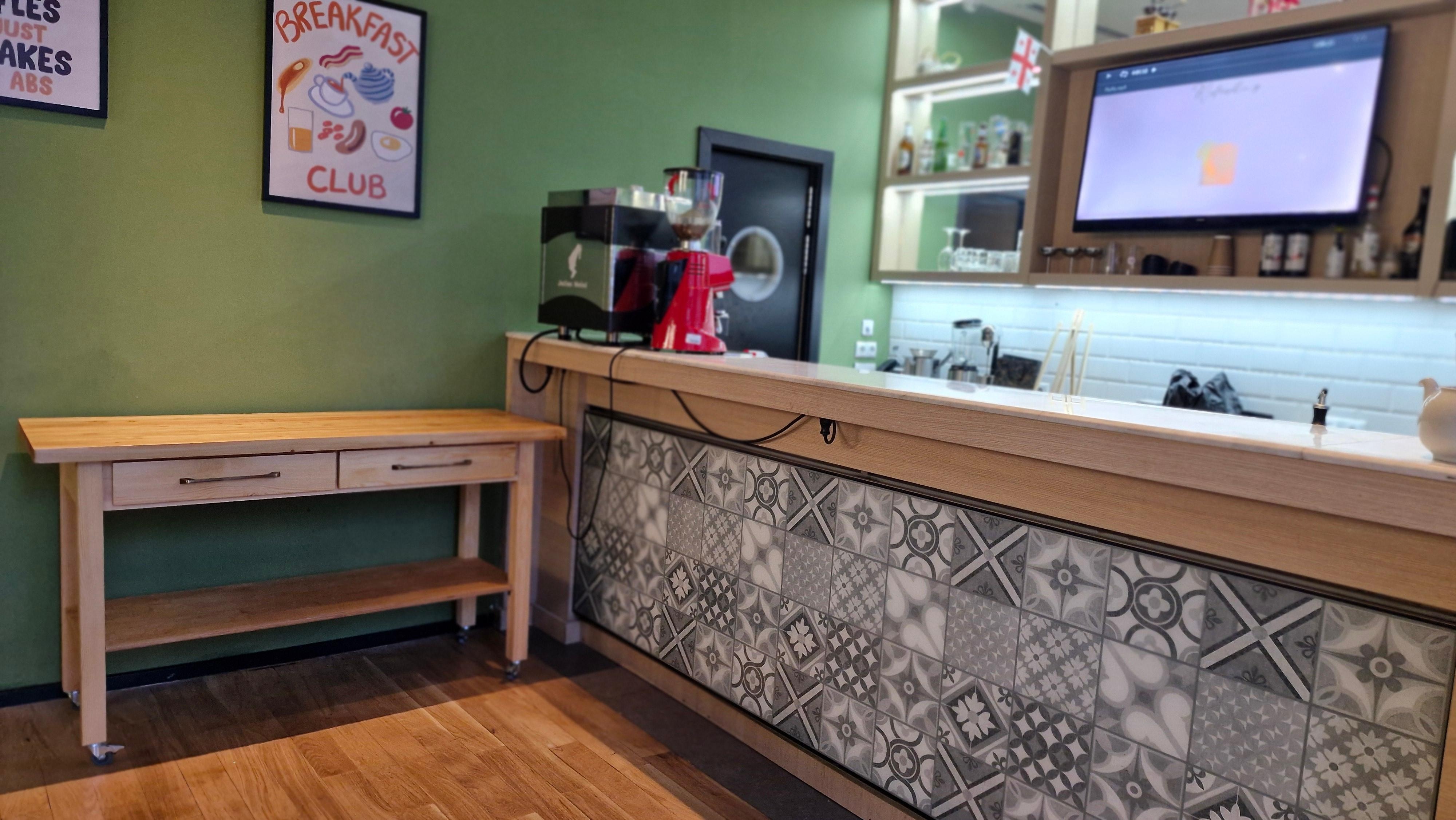 Supposedly the buffet location/table