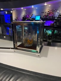 Orange Sky âsmoking old fashion.