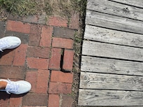 As it was when daughter tripped