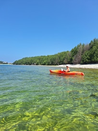 Kayaking at Fayetteville state park