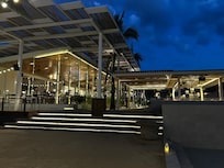 View from restaurant