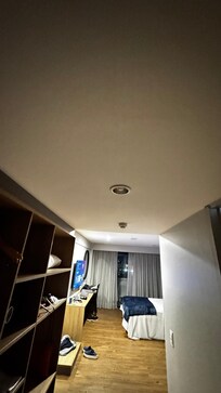 Luz do hall de entrada queimada