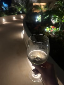 Skybar at night.