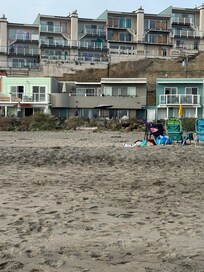 View of home from the edge of water.