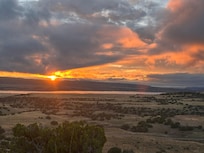 Sunrise from the back patio