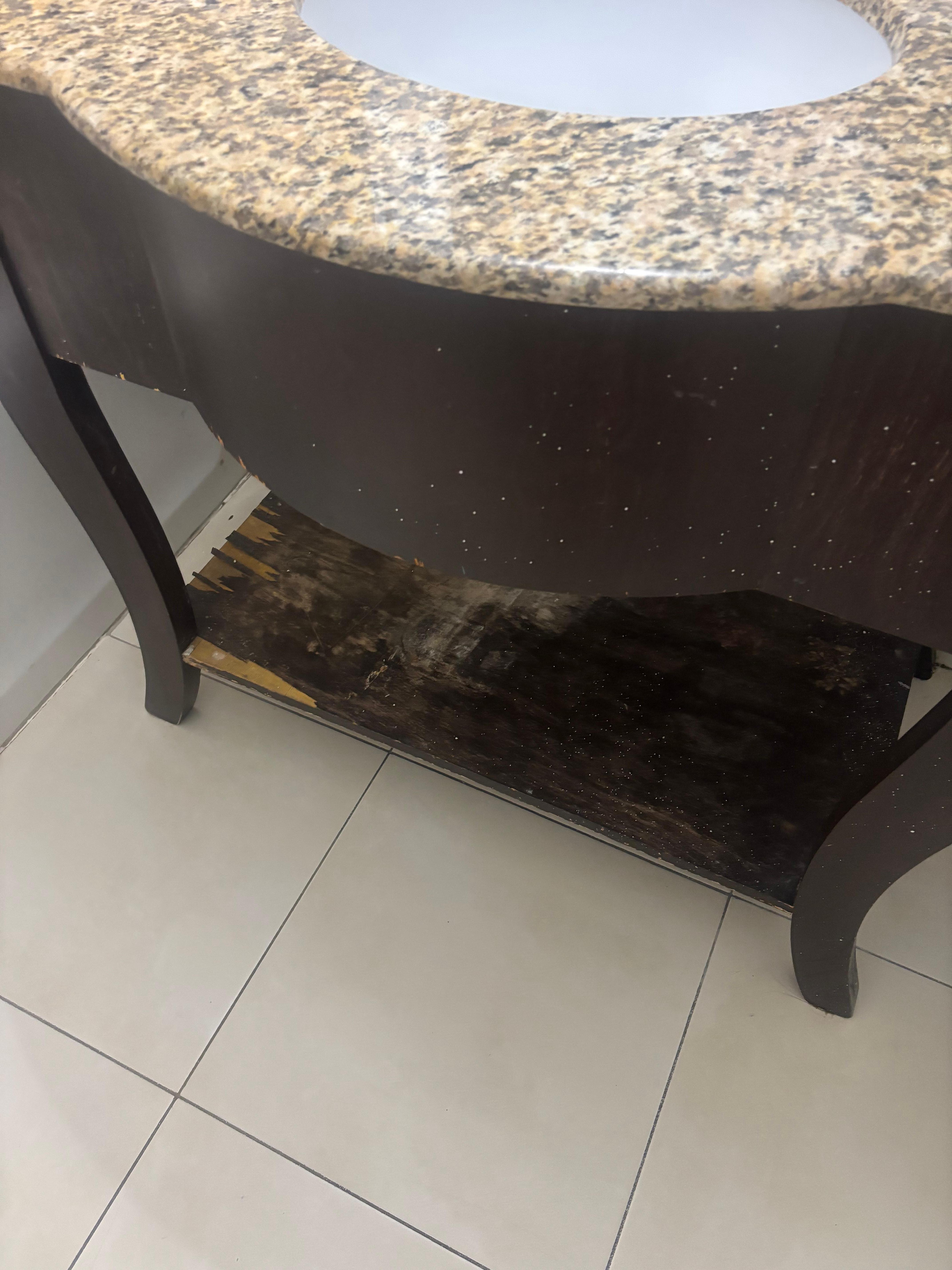 Nothing looked clean 