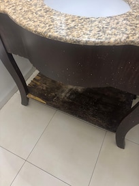 Nothing looked clean