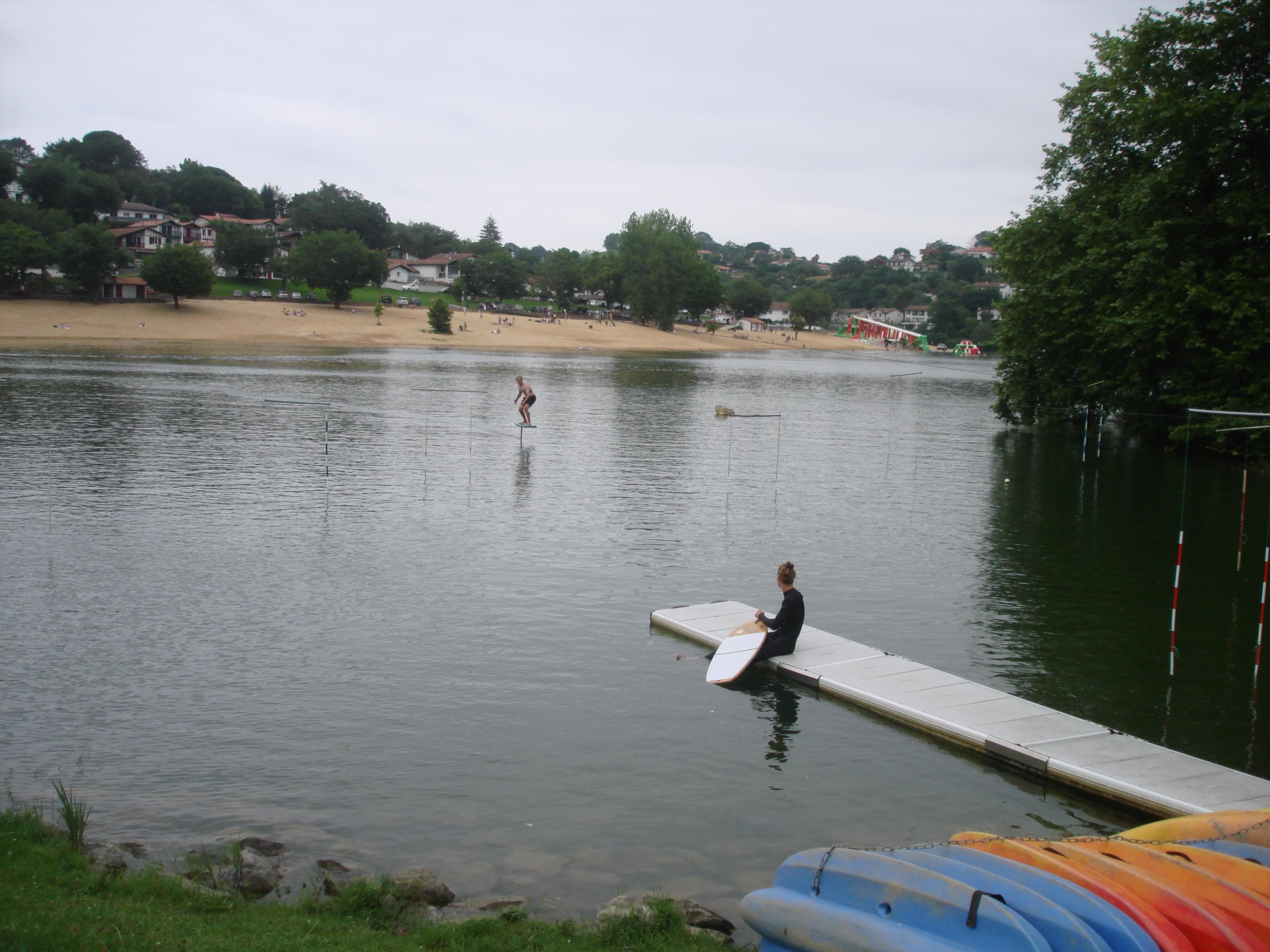 la lac  de St  pée  à ne pas  manquer
