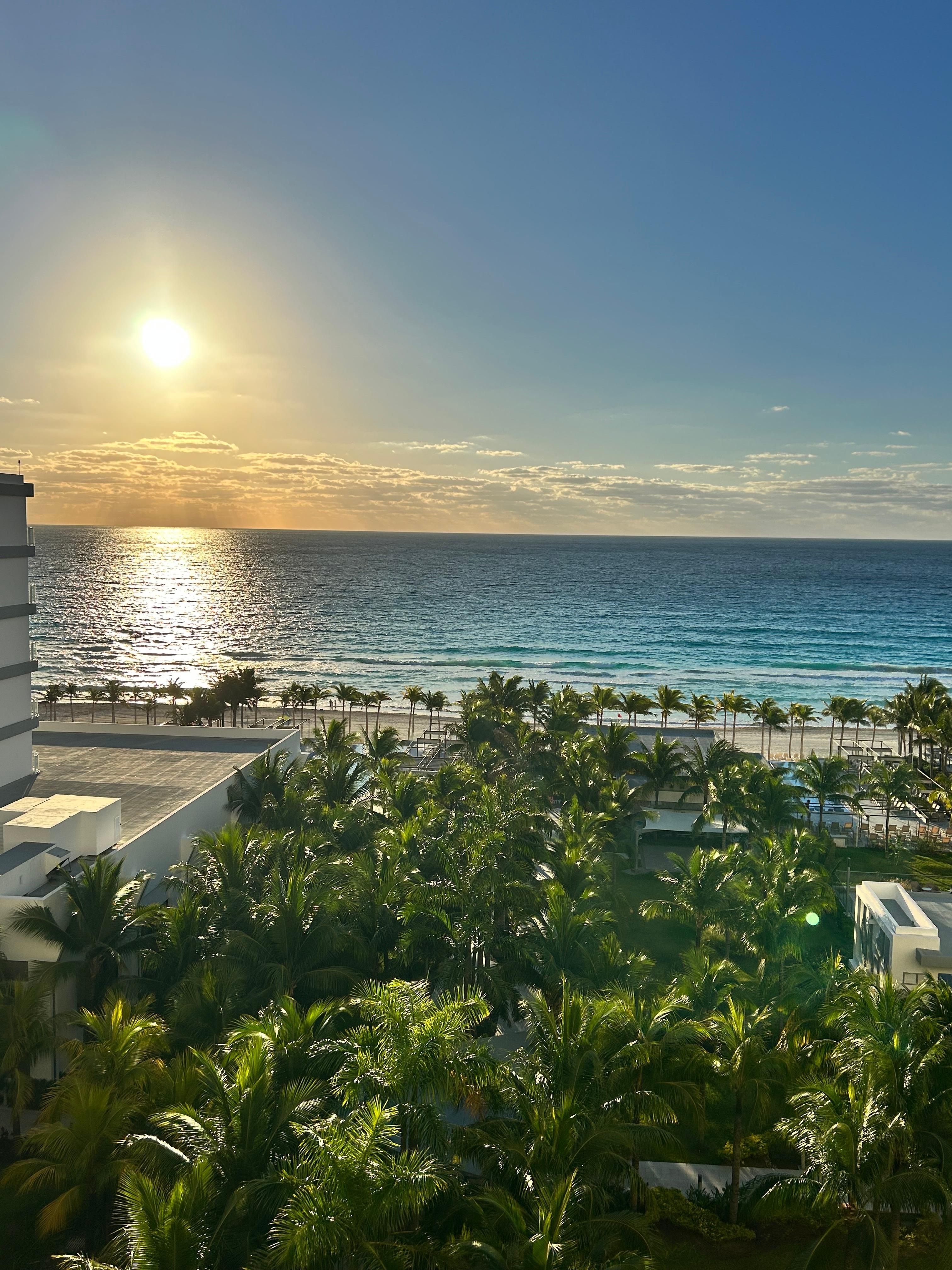 View from our balcony (5th floor)