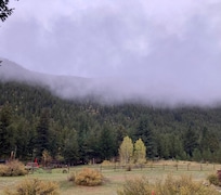 Our view from the back porch/deck.
