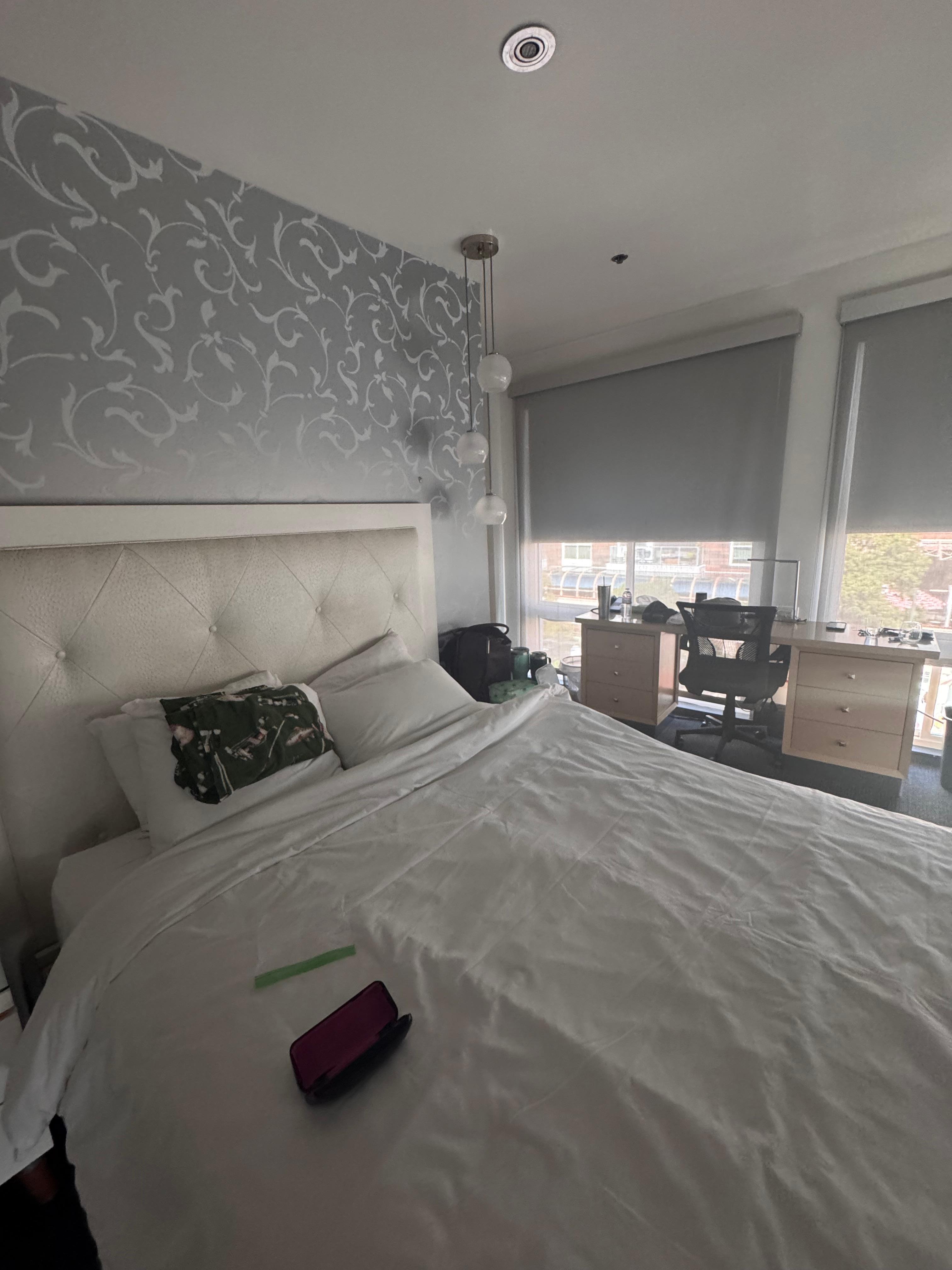 We love  the big corner room! 