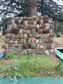 Lovely view along the creek from out patio.