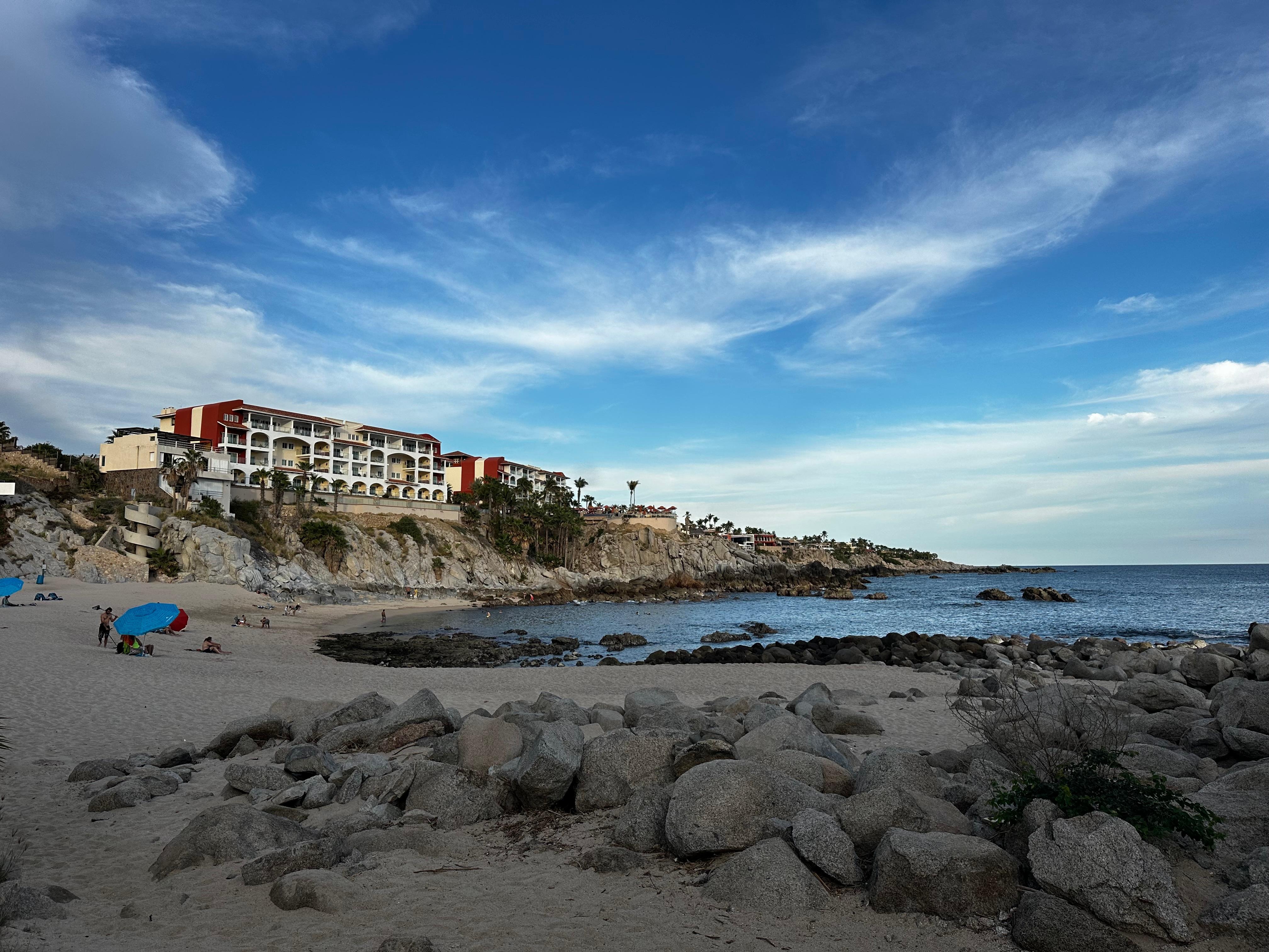 Private beach to snorkel and watch waves just steps away from condo. 