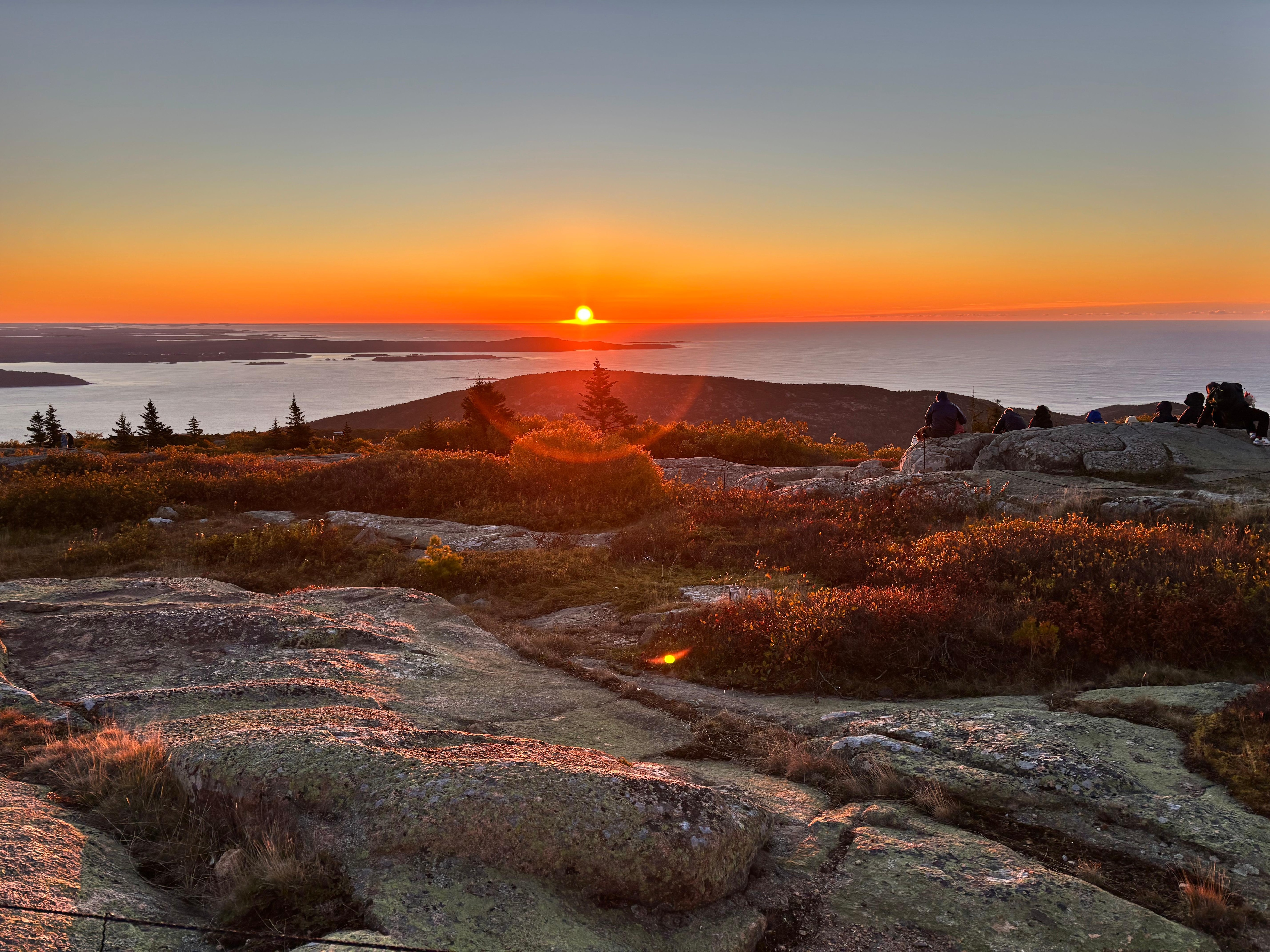 Sunrise at Cadillac Mountain