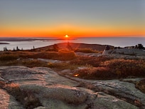 Sunrise at Cadillac Mountain