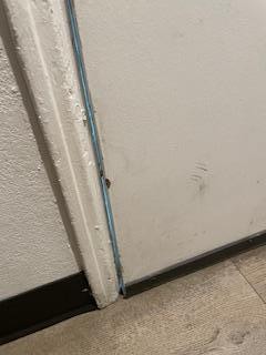 Lack of proper seal on doors