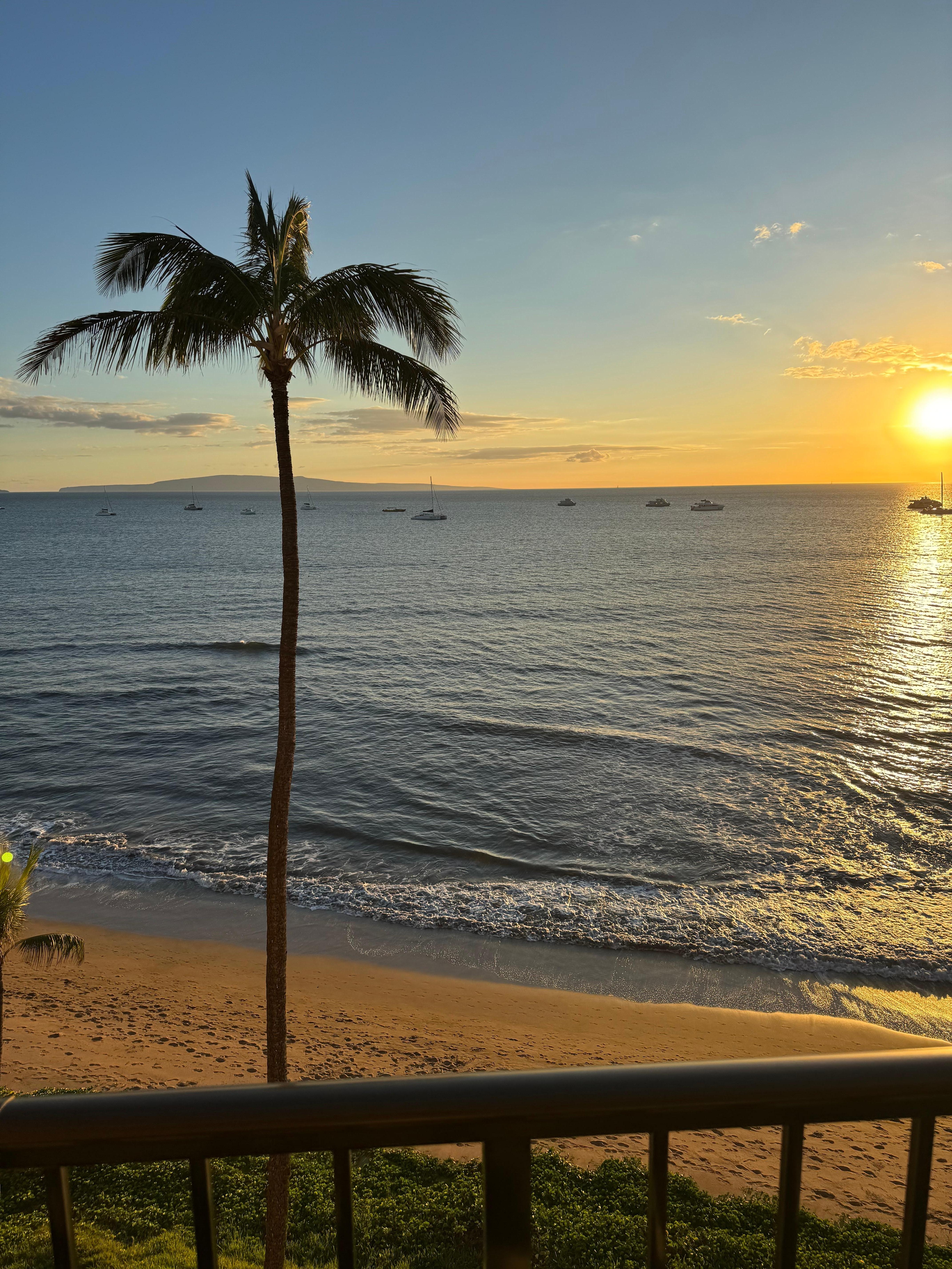 View from the balcony