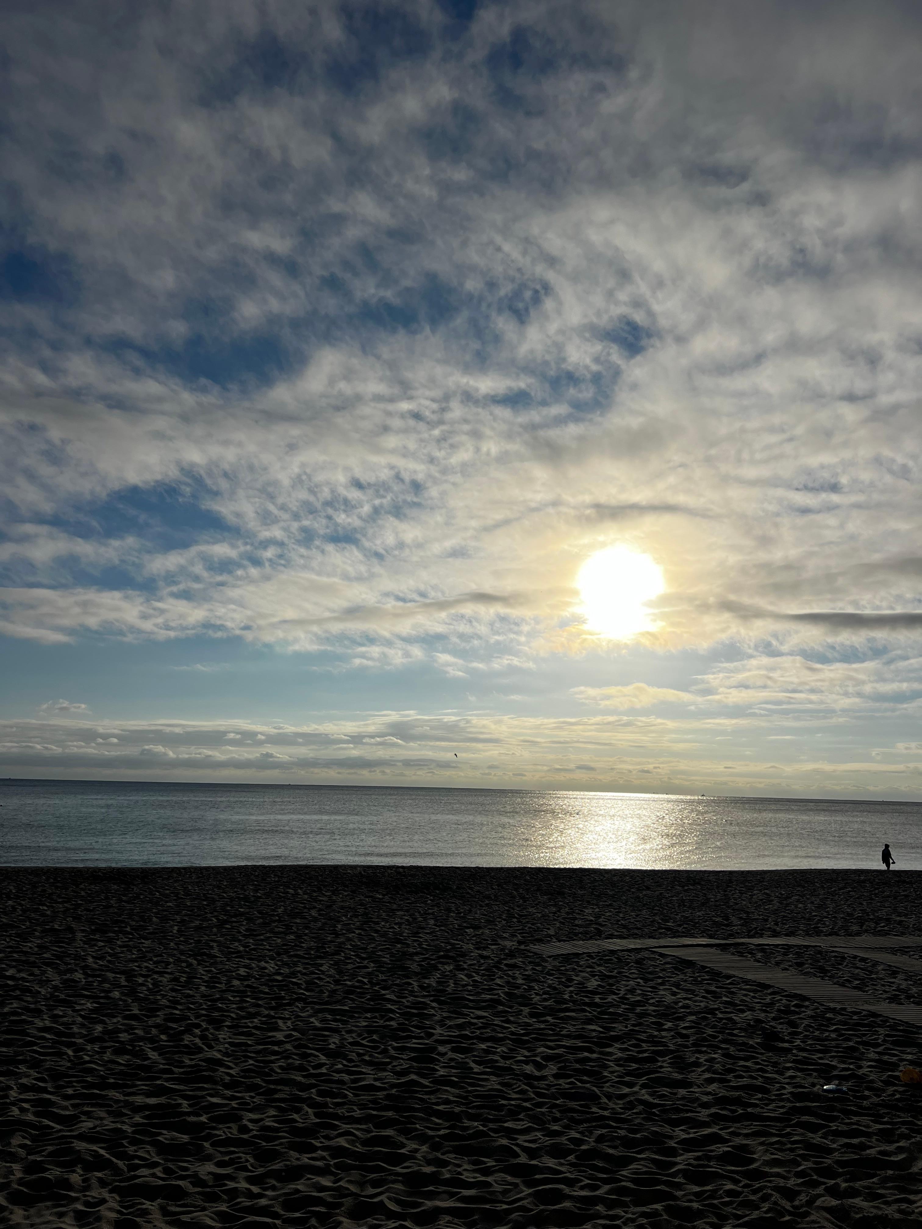 Morning  view from Tiki Bar
