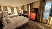 A corner room