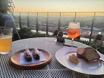 Sundowners at The star roof top bar