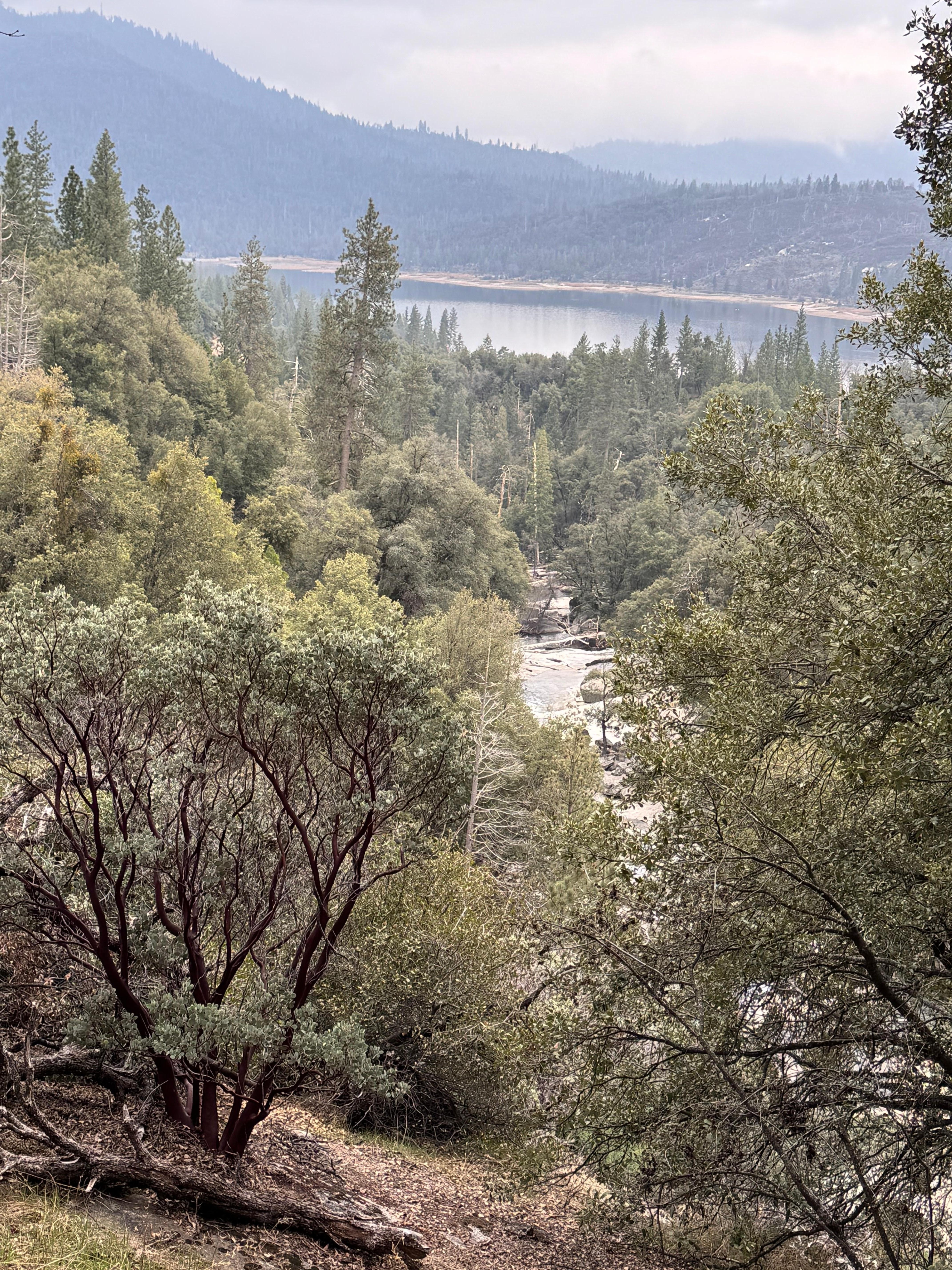 Bass Lake from Angel Falls Trail