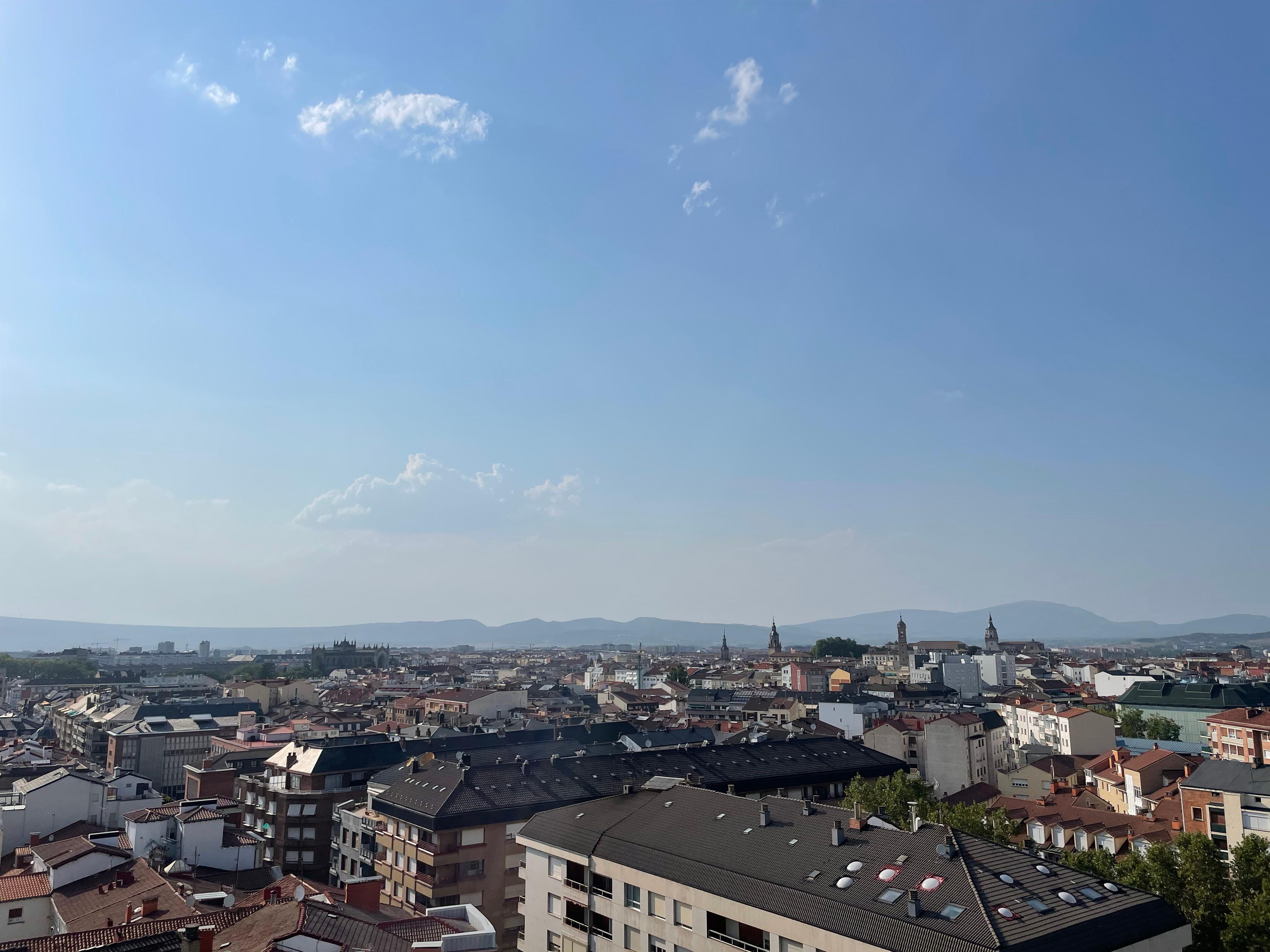 Vue depuis la terrasse 