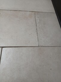 Dirty disgusting floor in bathroom