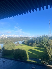 The view from our 4th floor window