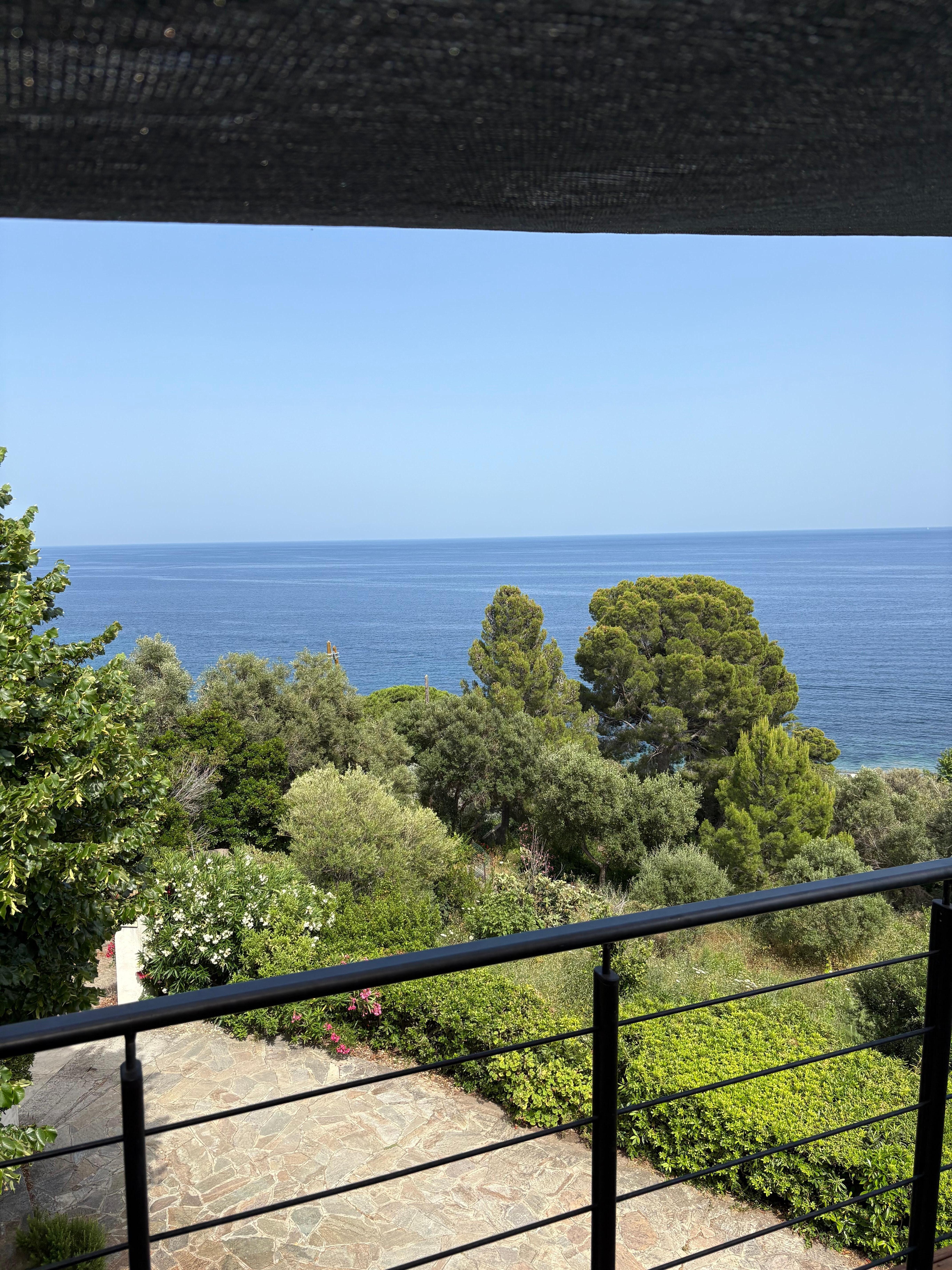 Vue de la terrasse 