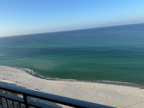 Beach view from patio